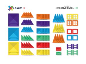 Connetix Tiles 100 Piece Creative Pack - imagen adicional | Gogiks