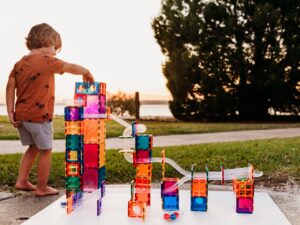 Connetix Tiles 92 Piece Ball Run Pack - vista detallada | Gogiks