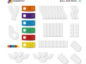 Connetix Tiles 92 Piece Ball Run Pack - imagen adicional | Gogiks