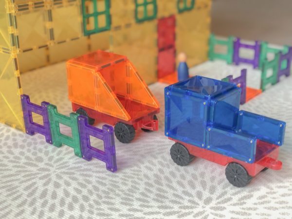 Connetix Tiles 24 Piece Motion Pack - ejemplo de uso | Gogiks