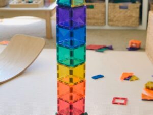Connetix Tiles 62 Piece Set Starter Pack - ejemplo de uso | Gogiks