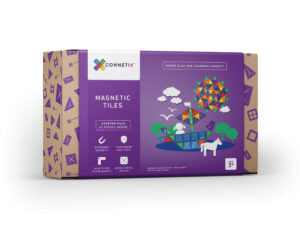 Connetix Tiles 62 Piece Set Starter Pack - Juguete STEAM educativo 3+ años | Gogiks Ecuador