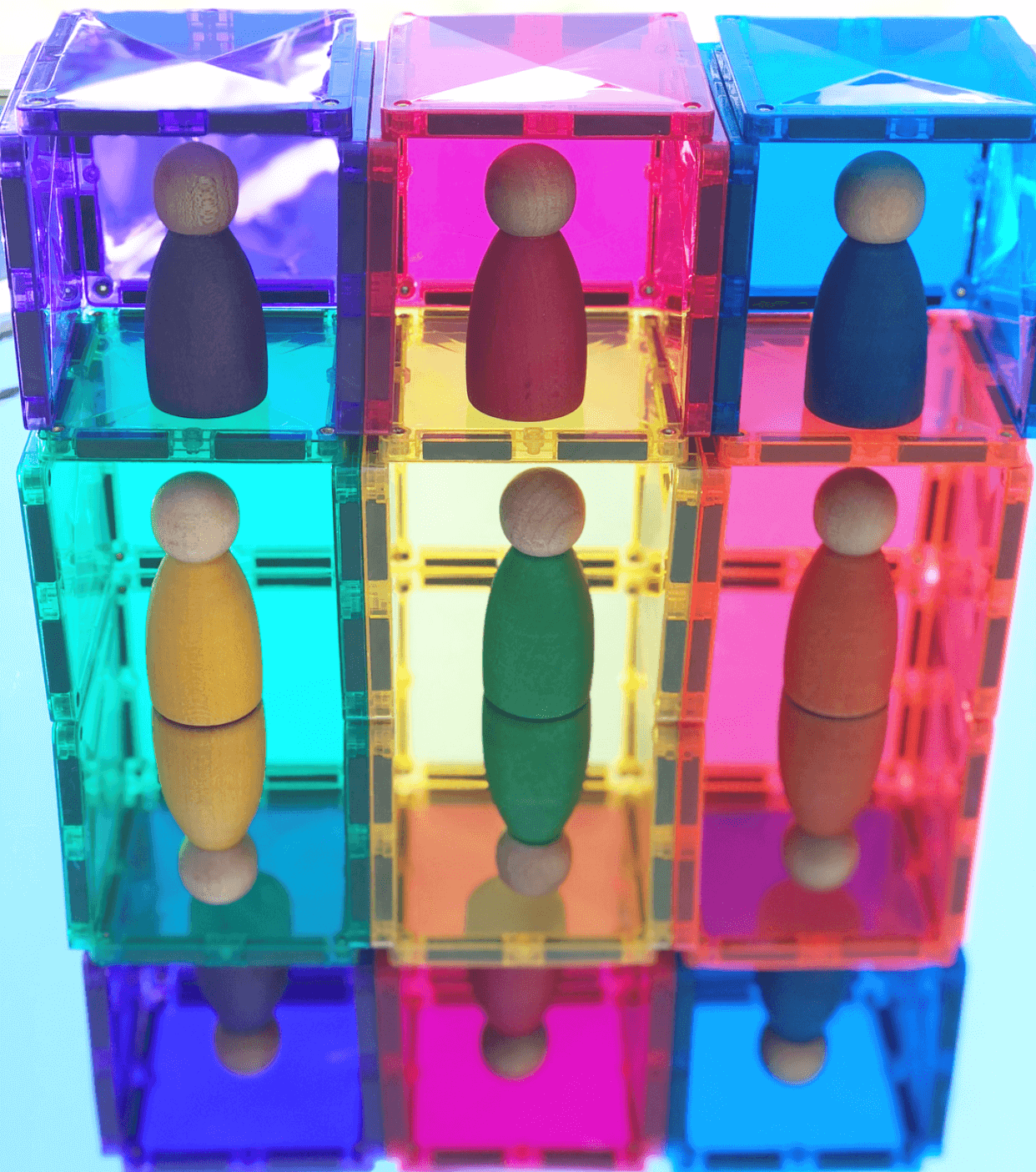 Connetix Tiles 62 Piece Set Starter Pack - imagen adicional | Gogiks