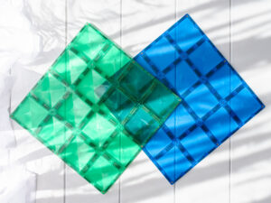 Connetix Tiles 2 Piece Base Plate Pack - vista detallada | Gogiks