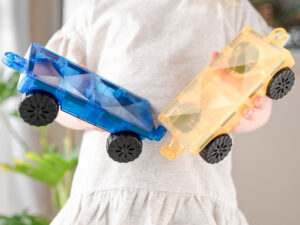 Connetix Tiles 2 Piece Car Pack - características del producto | Gogiks