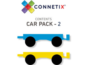 Connetix Tiles 2 Piece Car Pack - vista alternativa | Gogiks