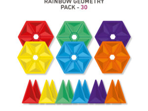 Connetix Tiles 30 Piece Geometry Pack - ejemplo de uso | Gogiks