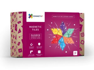 Connetix Tiles 30 Piece Geometry Pack - Juguete STEAM educativo 3+ años | Gogiks Ecuador